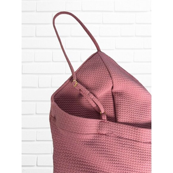 Love Chesley Dress Women's Large Pink Bodycon Back Slit - Picture 12 of 13